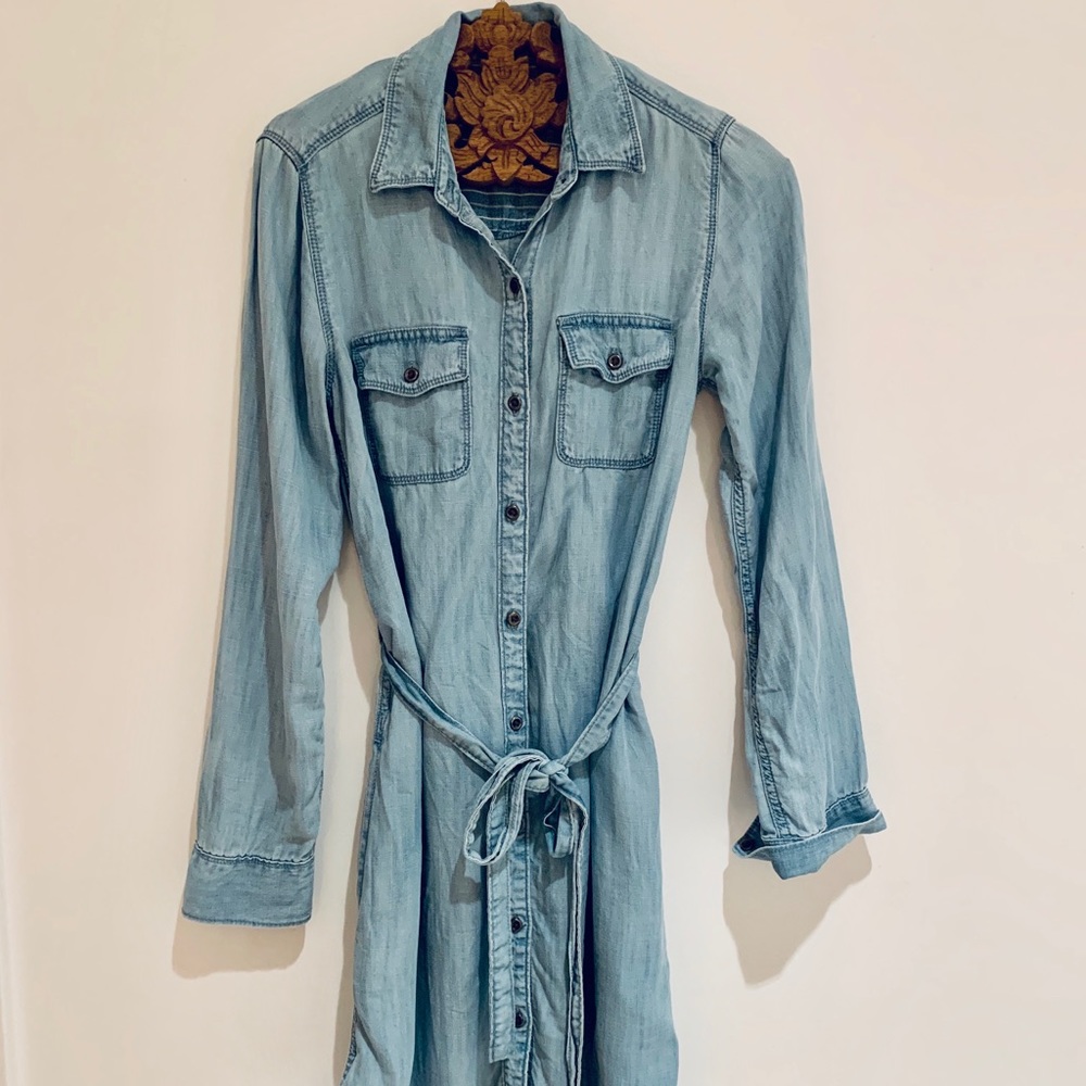 GAP Chambray Denim Dress
